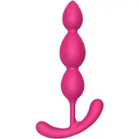 Dream Toys Anale kralen CHEEKY LOVE SILKY SMOOTH T-TEARDROP Roze