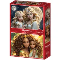 Alipson Puzzle The Moon and the Sun - Mother & Daughter Collection Puzzel (2x 500 stukjes)