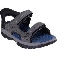 SKECHERS TRESMEN - REECE Heren Sandalen - Charcoal