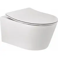 Boss & Wessing Wandcloset bws calitri urb.y 48 cm rimfree compact wit