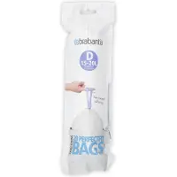 Brabantia Vuilniszakken Met Trekbandsluiting 15-20 Liter Type D 20 Zakken