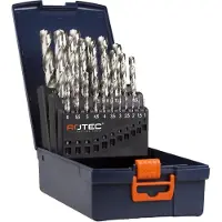 Rotec Spiraalborenset '105', DIN338, type N, 25-dlg, ø1-13 ABS - 900.0026K
