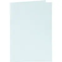 Packlinq Kaarten en enveloppen, afmeting kaart 10,5x15 cm lichtblauw, 6 set