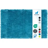 Casa Pura Badmat SKY - Badmat in Vierkant & Rond - Antisliprug - Petrol - 80 x 150 cm