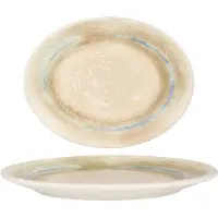 Bonna Serveerschaal tranquil porselein 25 cm set van 2