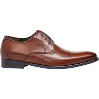 Floris van Bommel Veterschoen 'De Stijler 42' cognac