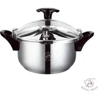 ROYAL SWISS Snelkookpan – 8Liter – PFAS-vrij – inductie – Zilver –
