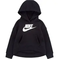 Nike Sweatshirt 'CLUB FLEECE' zwart / wit