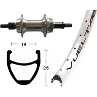Winora Vuelta Airline 1 8-9s 650c Achterwiel Racefiets