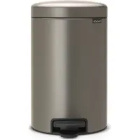 Brabantia NewIcon Pedaalemmer 12 Liter Platinum