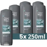 Dove M+C Shower Gel Eucalyptus + Mint 250ml 5x