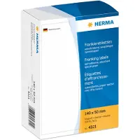 Herma Frankeeretiket 4321 dubbel 140x50mm 500stuks
