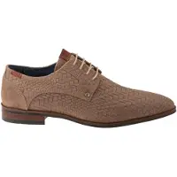 Berkelmans oulton Nette veterschoenen | Maat 41 Heren Taupe