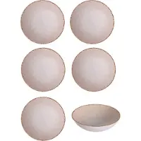 Hazel & Bos Juntos - Kom - 17,5 cm - Porselein - Set van 6 – Artesanal
