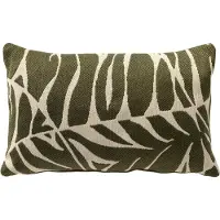 Dutch decor EDEN - buitenkussen 30x50 cm - waterafstotend en uv-bestendig - Mayfly - groen