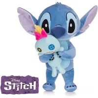 Disney Lilo & Stitch Pluche Knuffel Stitch + Scrump 30cm