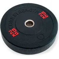 Olive Hi Temp Olympische Bumper Plate 25kg