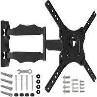 Nanook TV Wall Mount for 32-55 Inch TVs - Tilt - Wall Mount for LCD. LED. QLED and OLED TVs