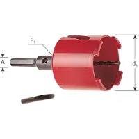 Rotec Dozenboor ECO ø68 mm + 6-kant adapter en centreerboor - 7640068 - 764.0068