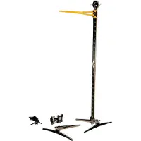 Mtb Hopper Telefoonhouder Met Kraanvogel Die Over Een Sterrenstang Springt