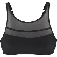 LASCANA Bustierbikinitop Mascha met transparante mesh-inzetten | Maat 38