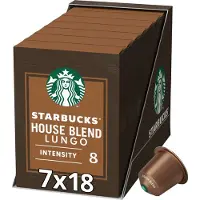 Starbucks by Nespresso capsules House Blend - 7 doosjes x 18 koffiecups - Voordeelverpakking