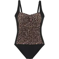 Vivance Badpak Thora met modieuze luipaard-print