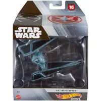 Hot Wheels Star Wars Hot Wheels Starships Select DieCast Model Tie Interceptor