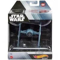 Hot Wheels Star Wars Starships Selecteer Premium Replica van Tie Fighter Beweegbare Onderdelen Premium Stand Cadeau voor volwassen verzamelaars Schaa