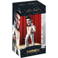 Minix - Music #104 - Elvis - Elvis White Suit - Figuur 12cm