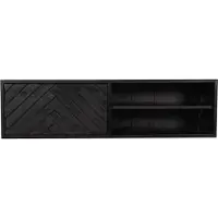 Starfurn Zwevend tv meubel New York | 120 cm (Zwart, 120x33x35cm)