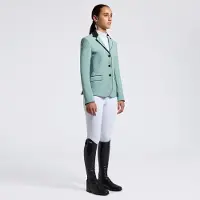 Cavalleria Toscana Meisjes Wedstrijdjas Light Teal Green SS25 One size