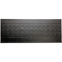 Ivol Trapmatten Rubber 25 x 65 cm - Noppen - 10 stuks