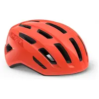 Met Miles MIPS Fietshelm Mannen & Vrouwen – Fietshelm Stadsfiets Volwassenen – E-Bike – Trekking – Maat M/L (58-61cm) – Coral Glossy (Rood)