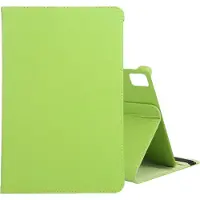 Mobigear Tablethoes geschikt voor Apple iPad Air 13 Inch (2024) Hoes | DuoStand Draaibare Bookcase - Groen