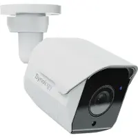 Synology BC500 - Netwerkbewakingscamera - vochtbestendig - kleur (Dag en nacht) - 5 MP - 2880 x 1620 - gemotoriseerd - audio - DC 12 V PoE 802.3af