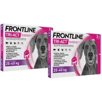 Frontline 2x Tri-act Anti Vlooien En Teken Druppels L 3 Pipetten