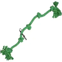 Ebi Bite Me flostouw 5 knopen Groen XXXXXL 120 cm