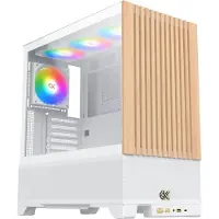 Big Buy Cooking PC Case - - Endorphin WD Arctic (White) - Mid-Tower - E-ATX Format - Without Power Supply