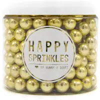 Happy Sprinkles Gold Metallic Choco Middel