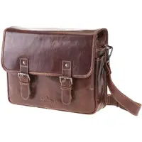 Alpenleder Cameratas Reporter brandy