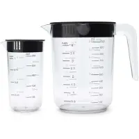 Brabantia Tasty+ Maatbeker set 2-delig - Dark Grey