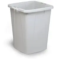 Durable Afvalverzamelbak voor recycleerbaar afval Durabin 90 L - grijs zonder deksel