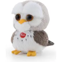 Trudi Knuffel Uil Bruin/ Wit 9 Cm