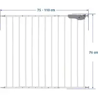 Reer S-gate traphek active lock 73/110 cm