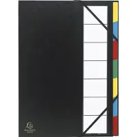 Exacompta Sorteermap A4 Zwart