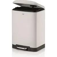 kela Prullenbak Davino Pedaal Silent Close 12L White