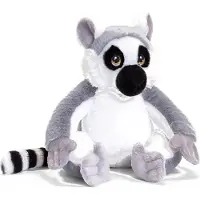 Keel Toys Pluche knuffel dier ringstaart maki aap 25 cm - Knuffeldier