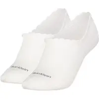 Calvin Klein Jeans Enkelsokken CK WOMEN FOOTIE HIGH CUT 2P DIAMOND (2 paar)