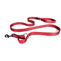 EzyDog Vario 4 Looplijn Rood 183 cm X 25 mm